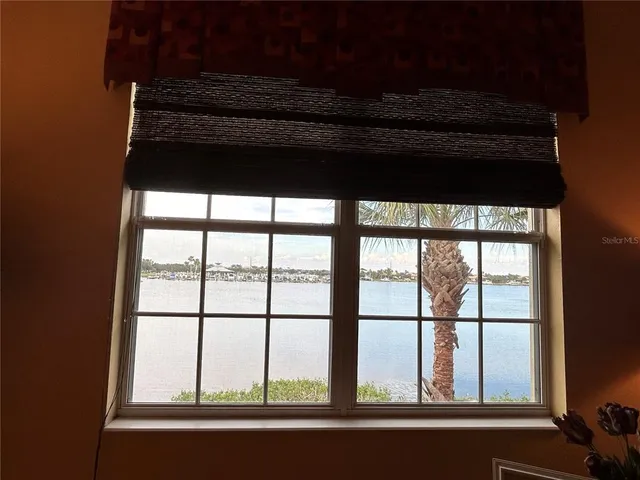 a view of front door