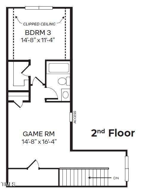 7544 Percussion Drive Apex, NC 27539 - Photo 3 of 5 Gavin 2nd Floor