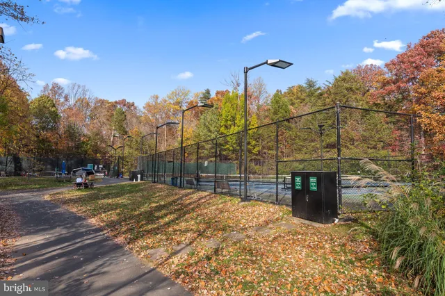 a view of a basketball court