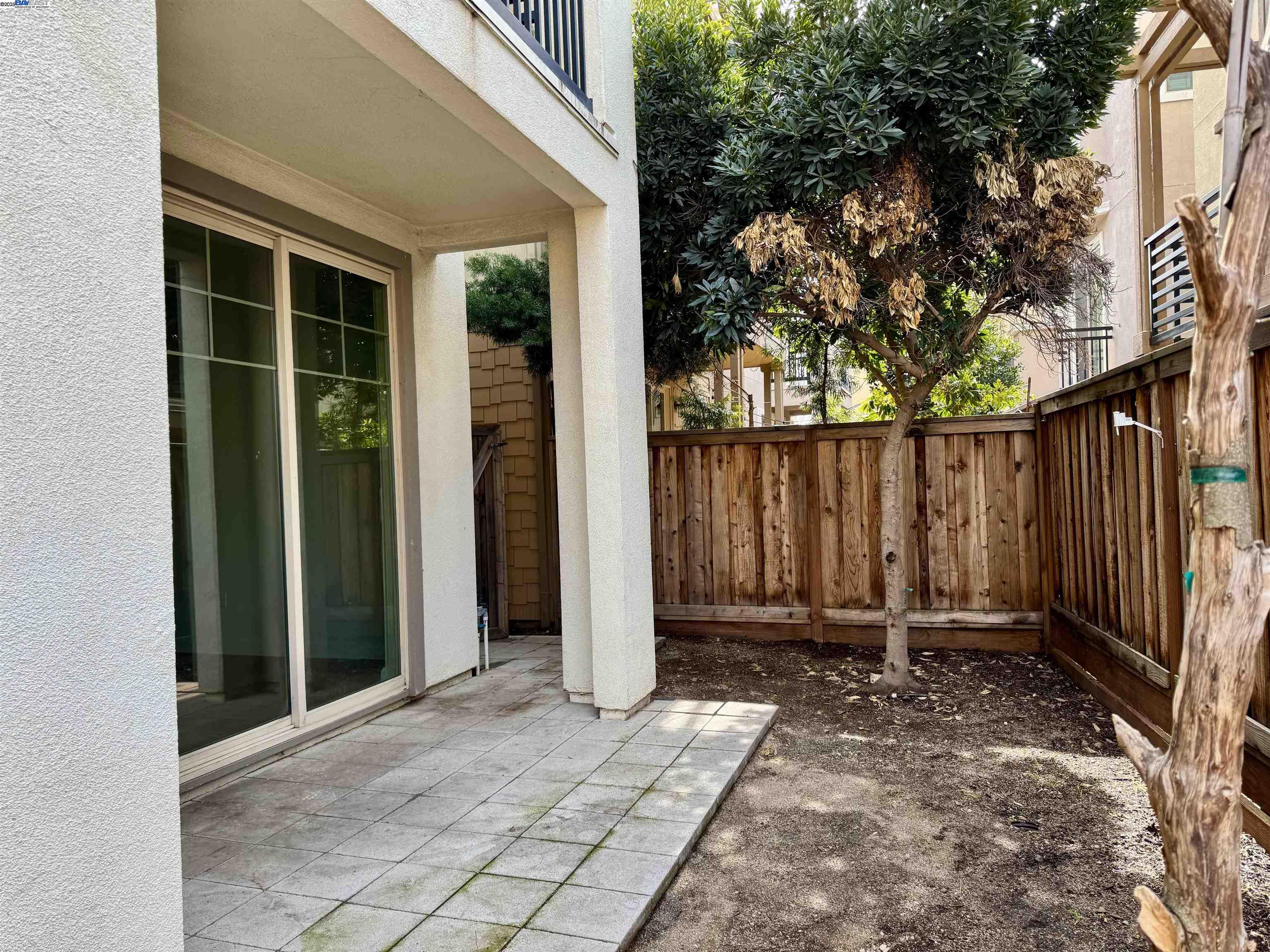 2906 Worthing Common Livermore, CA 94550 - Photo 4 of 31 a view of backyard with potted plants and a large tree