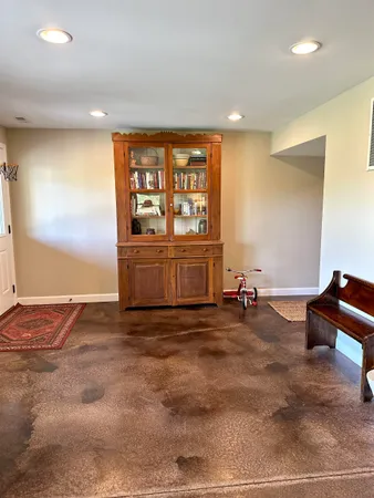 a view of livingroom with furniture and window