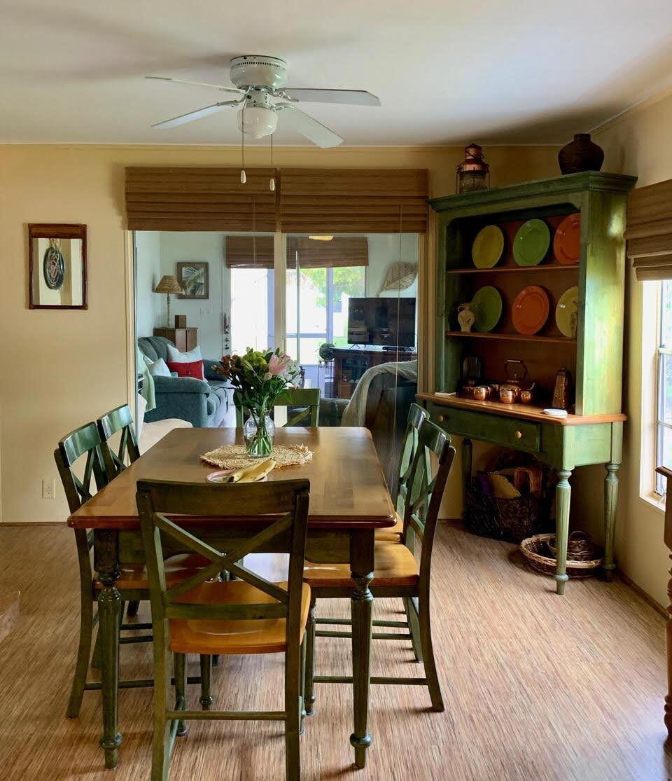 12 Orinco Road Fort Pierce, FL 34952 - Photo 16 of 50 a view of a dining room with furniture and chandelier