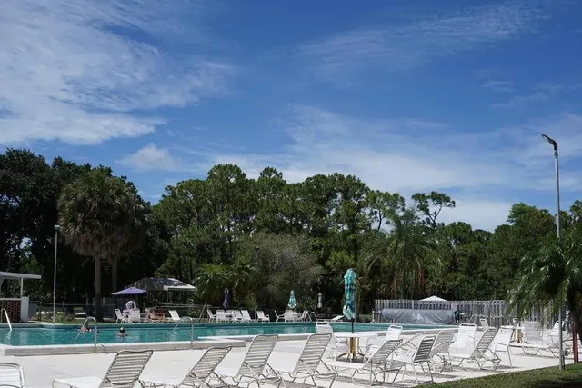 a view of a grassy field