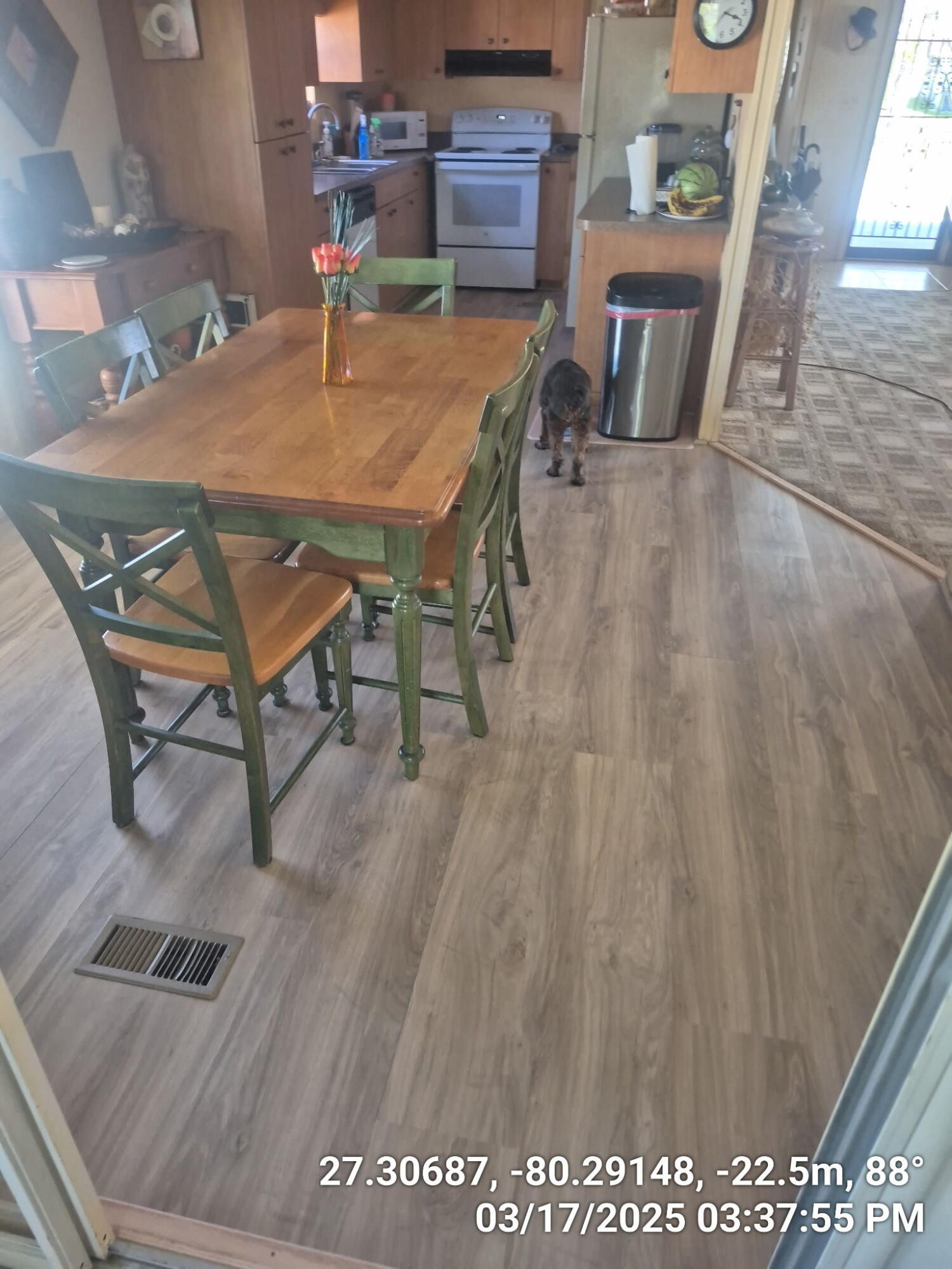 12 Orinco Road Fort Pierce, FL 34952 - Photo 44 of 50 a dining room with furniture and wooden floor