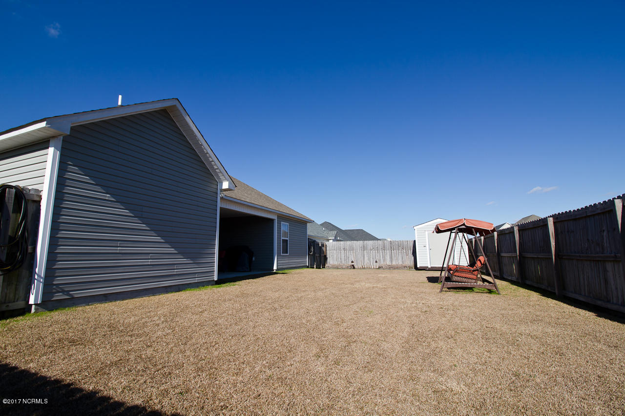 246 Merin Height Road Jacksonville, NC 28546 - Photo 36 of 37 Backyard