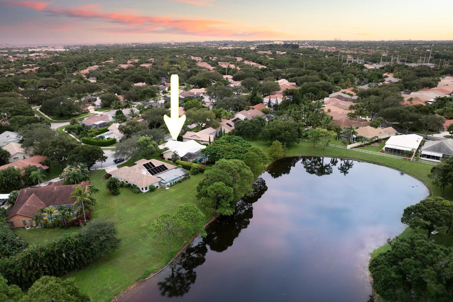 166 Bayberry Circle Jupiter, FL 33458 - Photo 33 of 37 an aerial view of multiple house