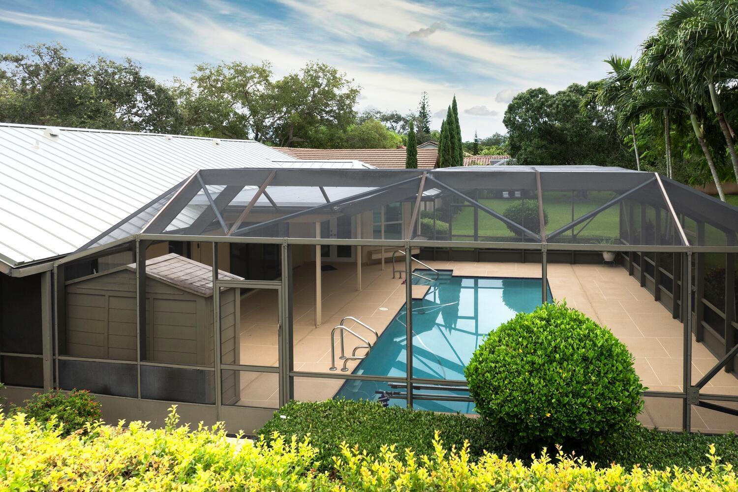 166 Bayberry Circle Jupiter, FL 33458 - Photo 5 of 37 a view of a backyard