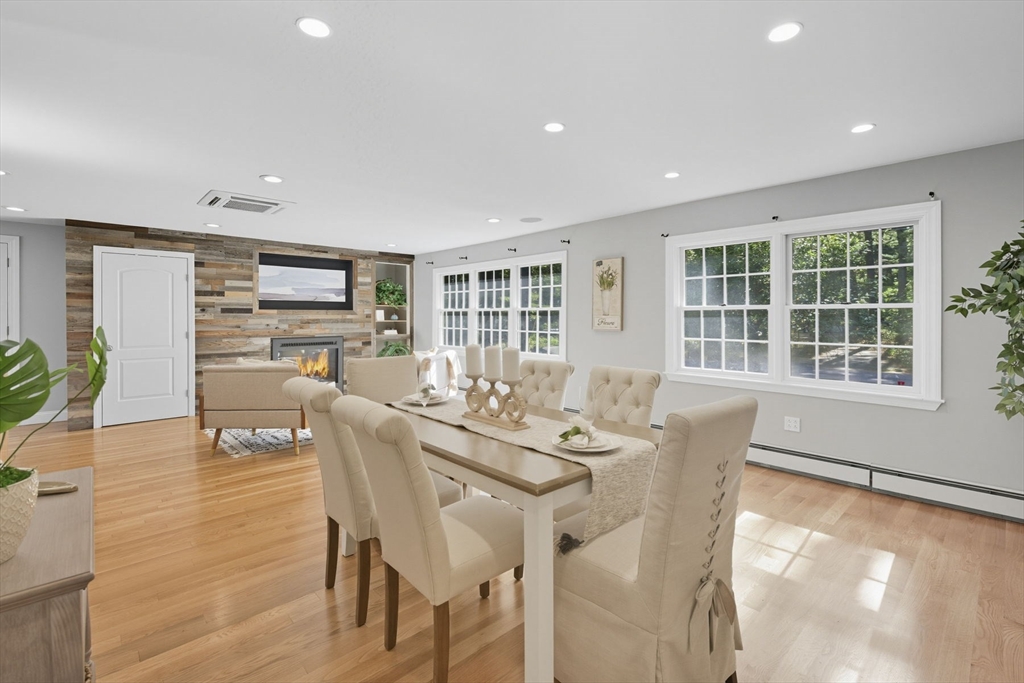 5 Charles Street Georgetown, MA 01833 - Photo 19 of 36 a dining room with furniture window and wooden floor