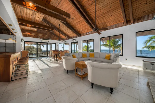 a view of a living room