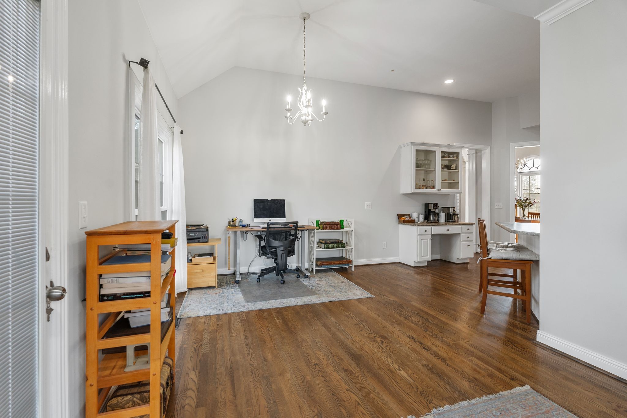 2402 Verona Place Murfreesboro, TN 37130 - Photo 20 of 41 a view of kitchen and dining room with wooden floor