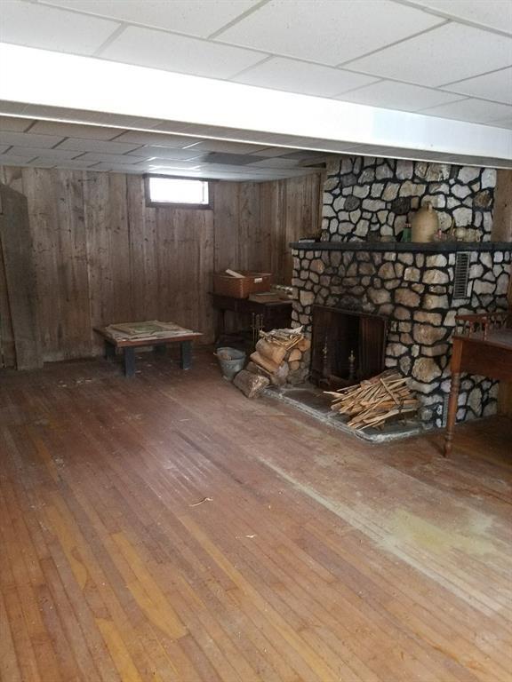 76 Waterford Road Harrison, ME 04040 - Photo 14 of 14 Basement room with large fireplace. ...