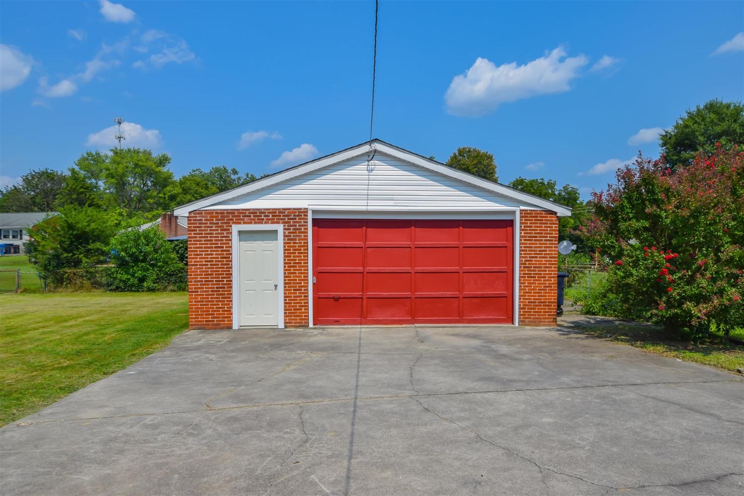 2027 Laura Road Northwest Roanoke, VA 24017 - Photo 23 of 26 a front view of a house with a garage