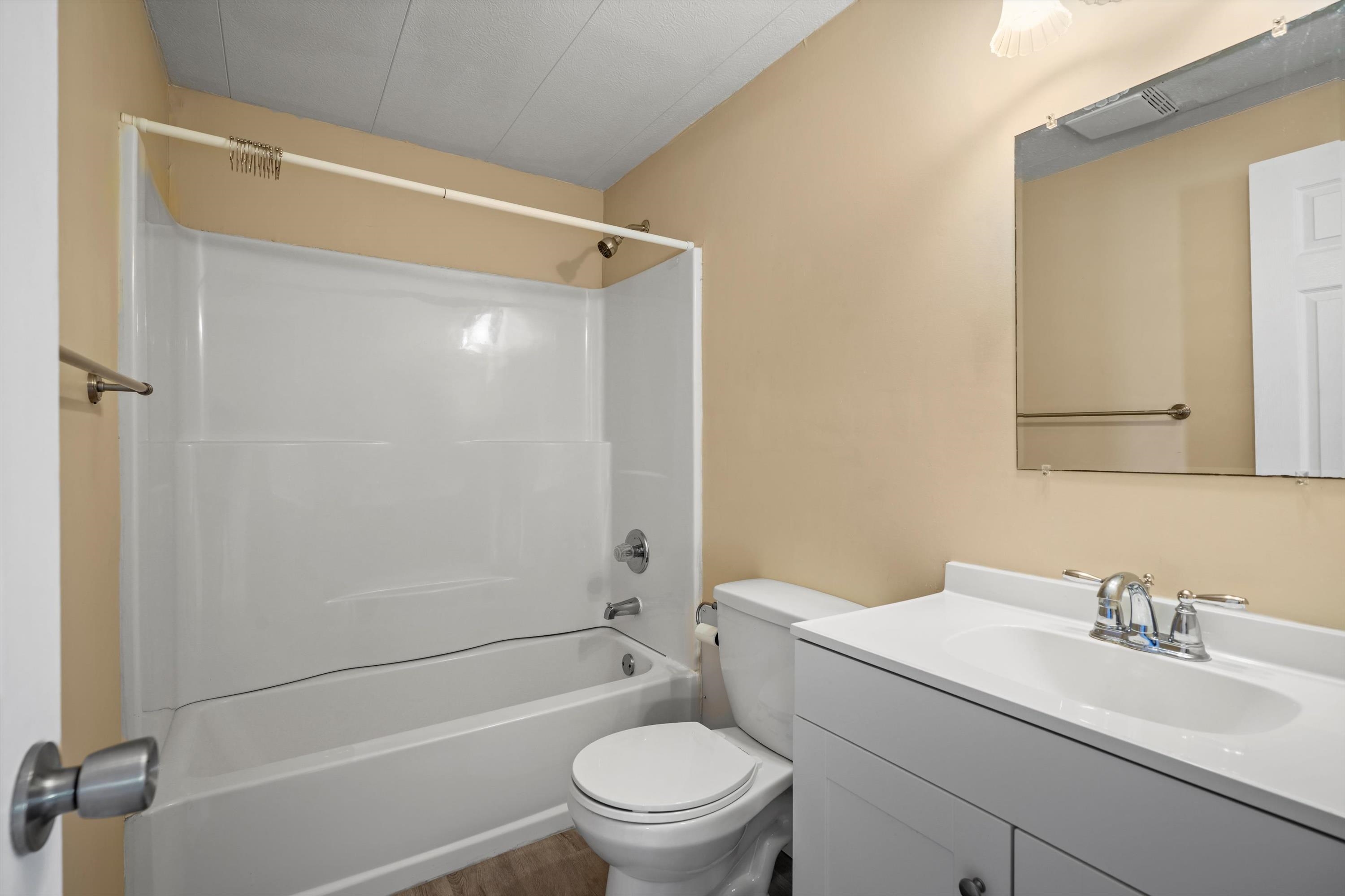 145 Gassett Road St. Augustine, FL 32080 - Photo 21 of 25 a bathroom with a sink toilet and shower