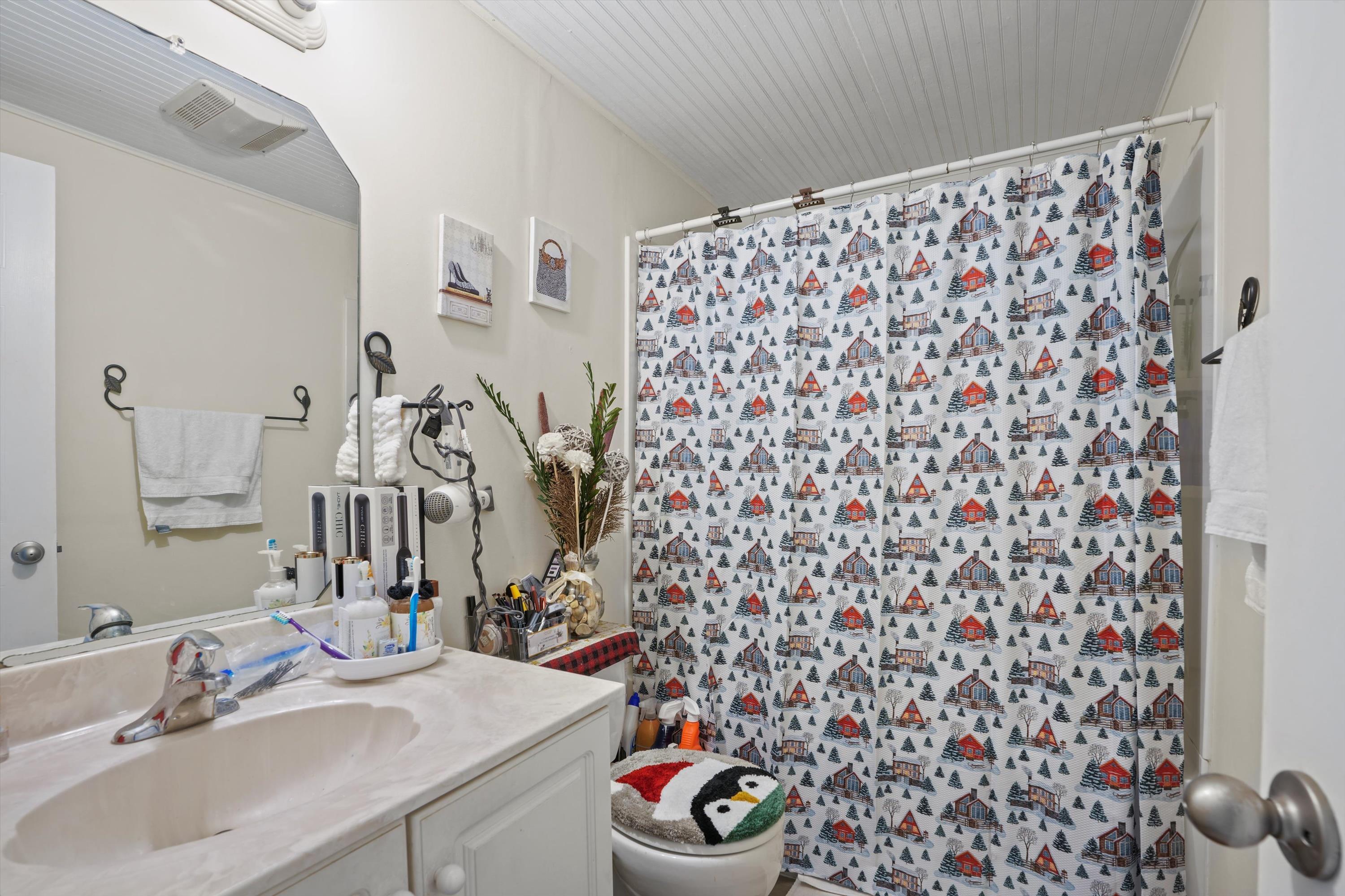 145 Gassett Road St. Augustine, FL 32080 - Photo 10 of 25 a bathroom with a sink toilet and shower