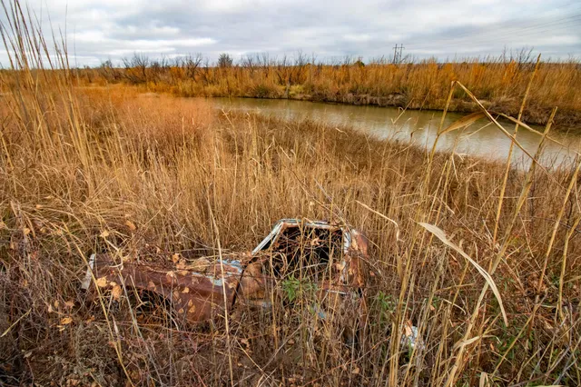 a view of an ocean and beach