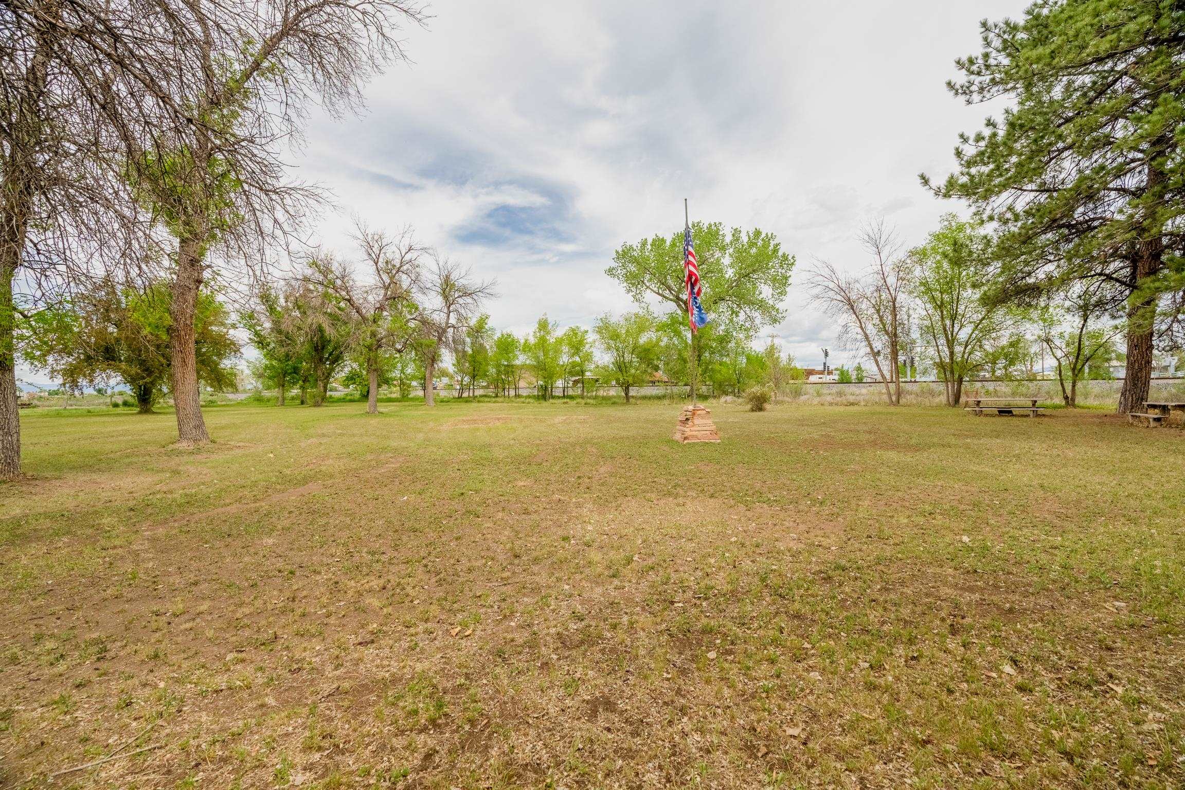 1296 M 1/4 Road Loma, CO 81524 - Photo 12 of 32 a view of a field with trees in front of it