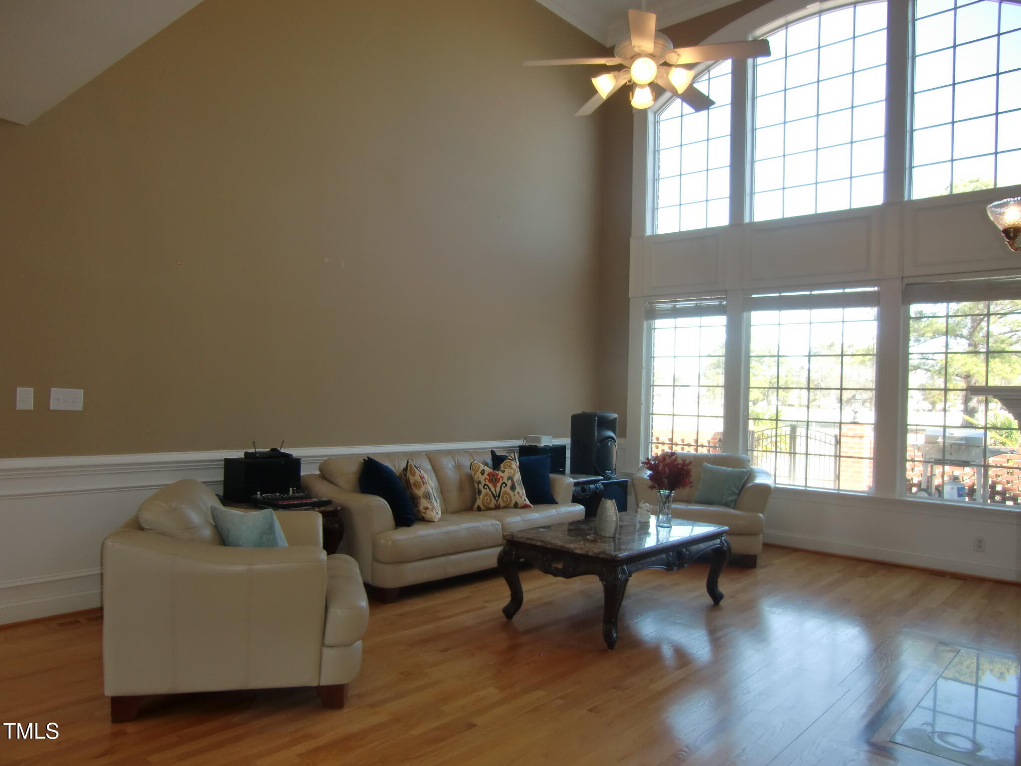 325 Sandy Ridge Road Dunn, NC 28334 - Photo 22 of 97 Floor to Ceiling Windows allows Natural Light & Golf Course View