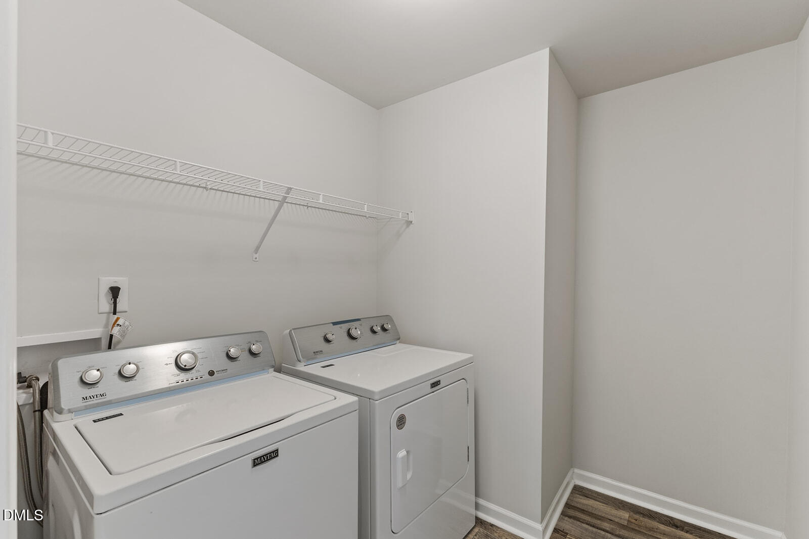 128 Maple Tree Lane Clayton, NC 27527 - Photo 8 of 14 a utility room with dryer and washer