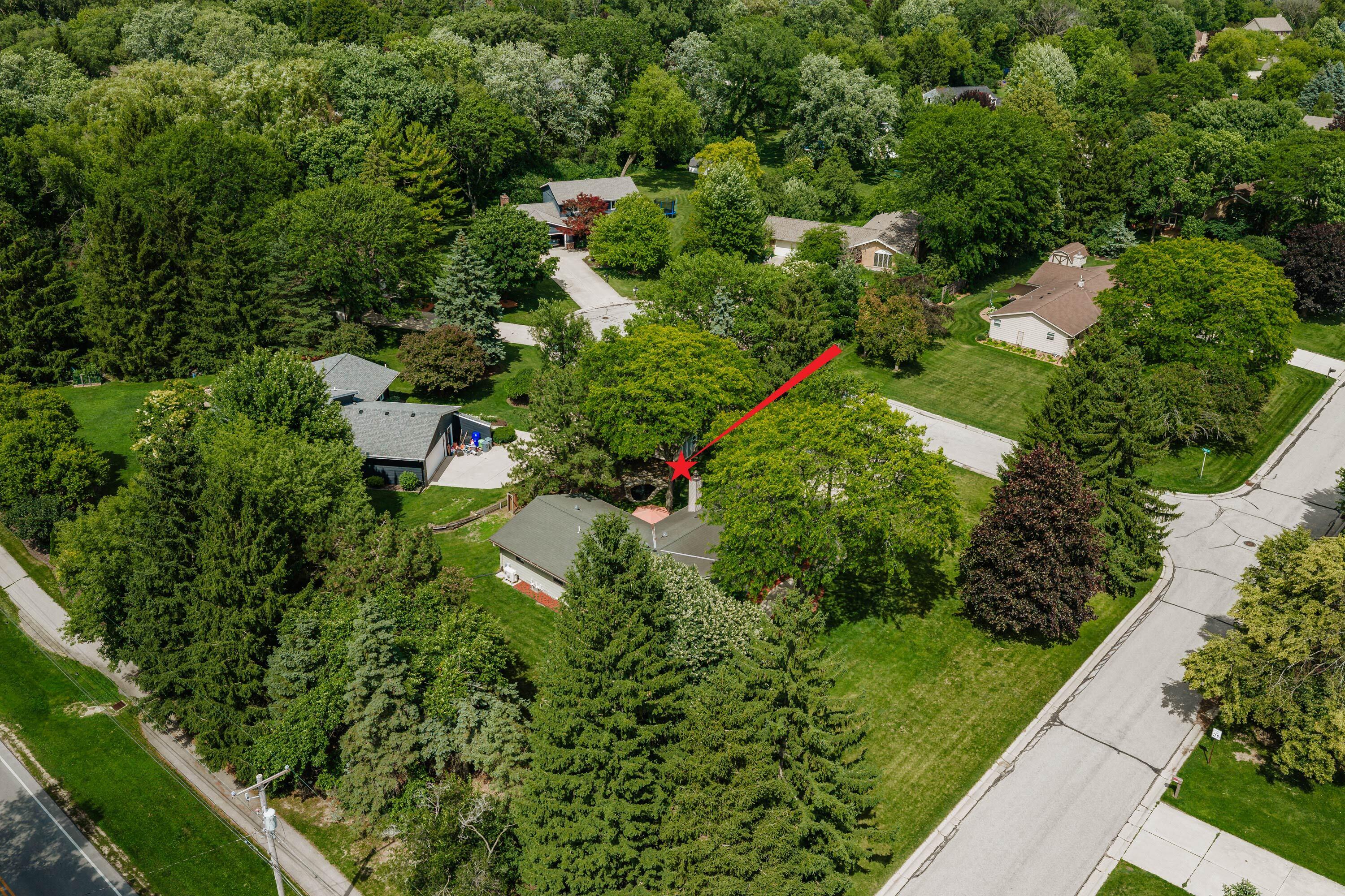 13960 James Street Brookfield, WI 53005 - Photo 42 of 44 Aerial View