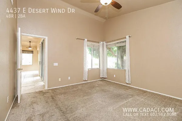 $2,750 | 4437 East Desert Wind Dr., Phoenix, AZ 85044