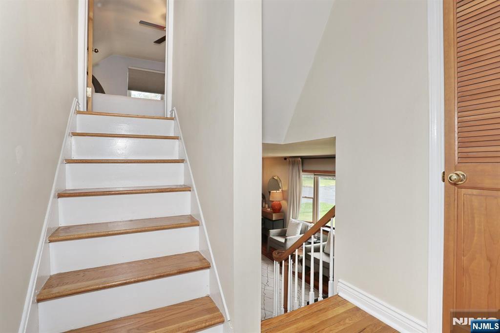 87 Barbara Road Dumont, NJ 07628 - Photo 28 of 48 a view of staircase with white walls and white walls