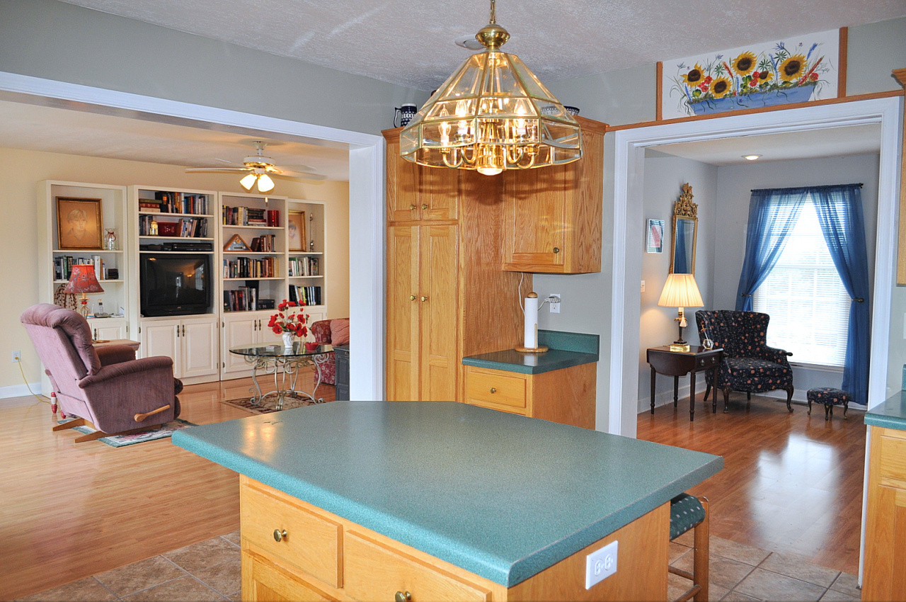 1167 Factory Hill Road Callaway, VA 24067 - Photo 37 of 80 a view of a dining room with furniture and wooden floor