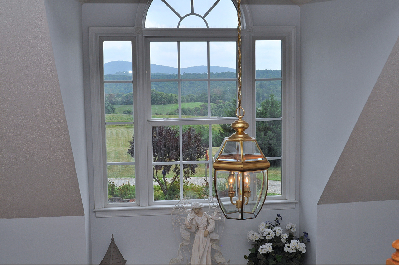1167 Factory Hill Road Callaway, VA 24067 - Photo 56 of 80 a view of a living room and a floor to ceiling window