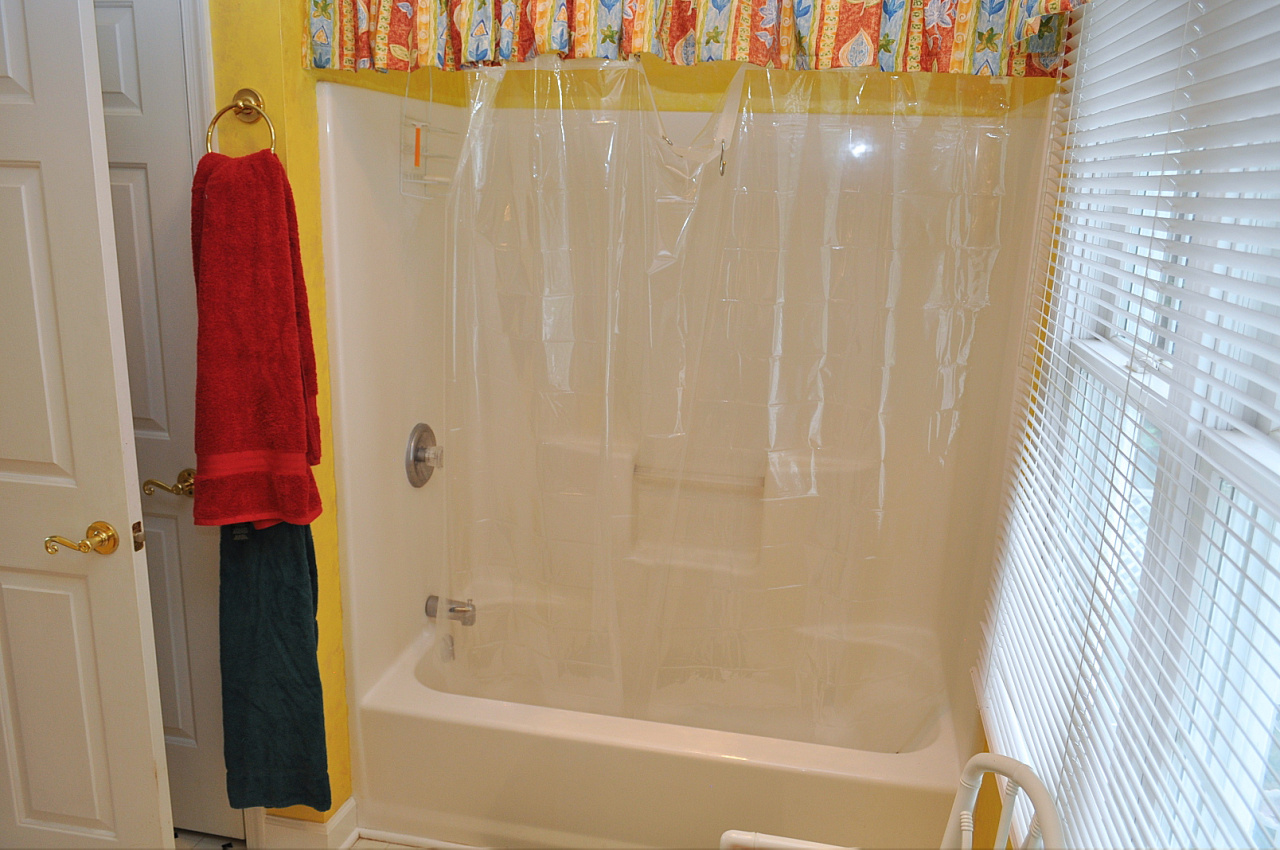 1167 Factory Hill Road Callaway, VA 24067 - Photo 63 of 80 a bath room with a shower and a bath tub