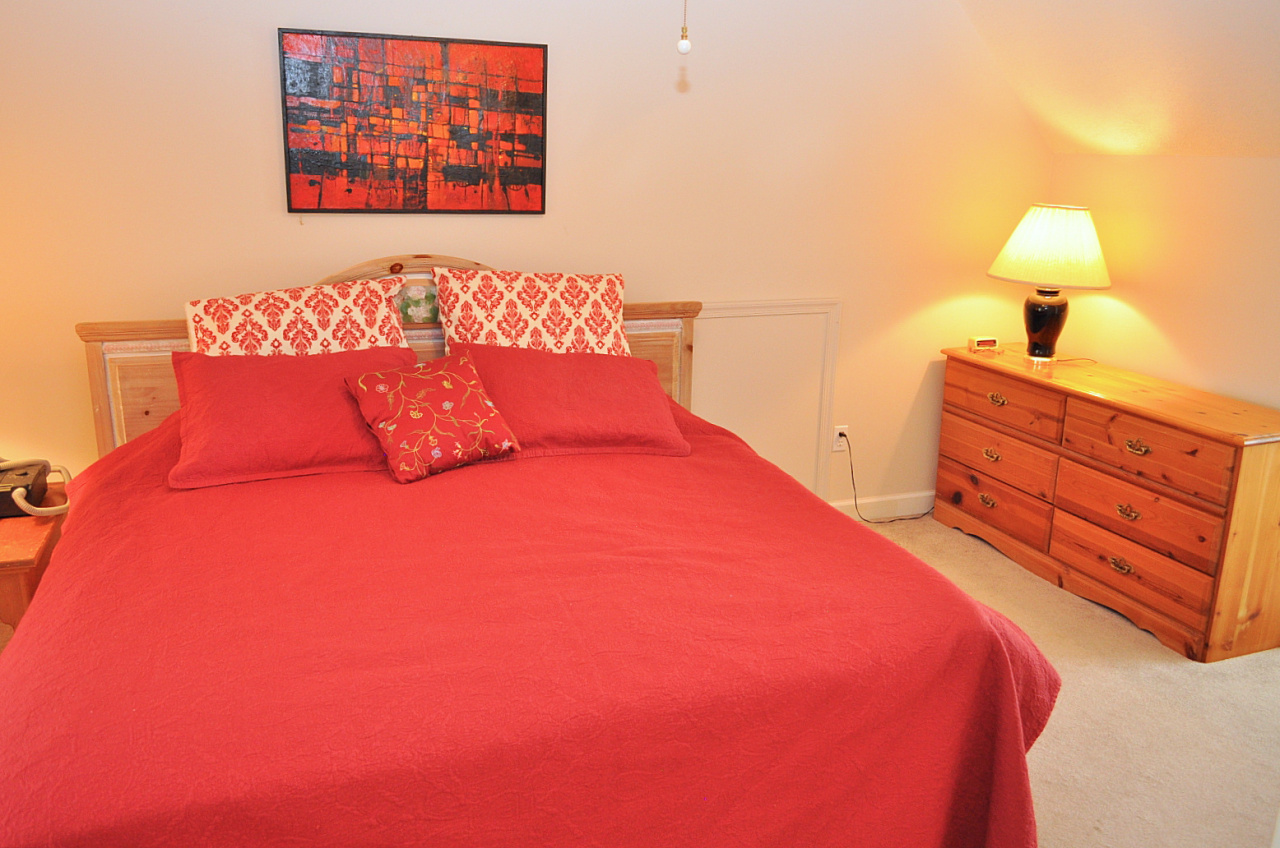 1167 Factory Hill Road Callaway, VA 24067 - Photo 65 of 80 a bedroom with a bed and a lamp on dresser