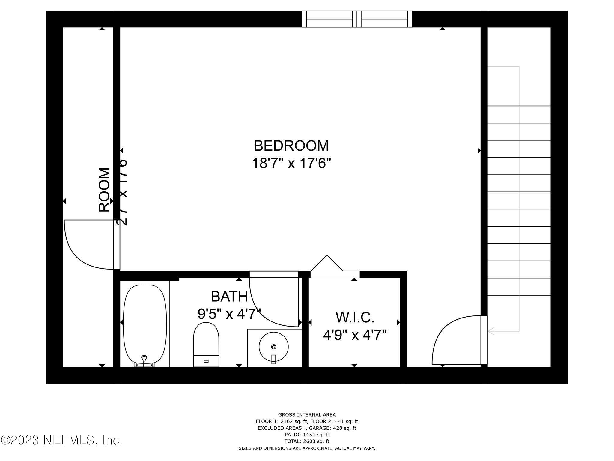 3376 Marbon Road Jacksonville, FL 32223 - Photo 39 of 39 Upstairs layout