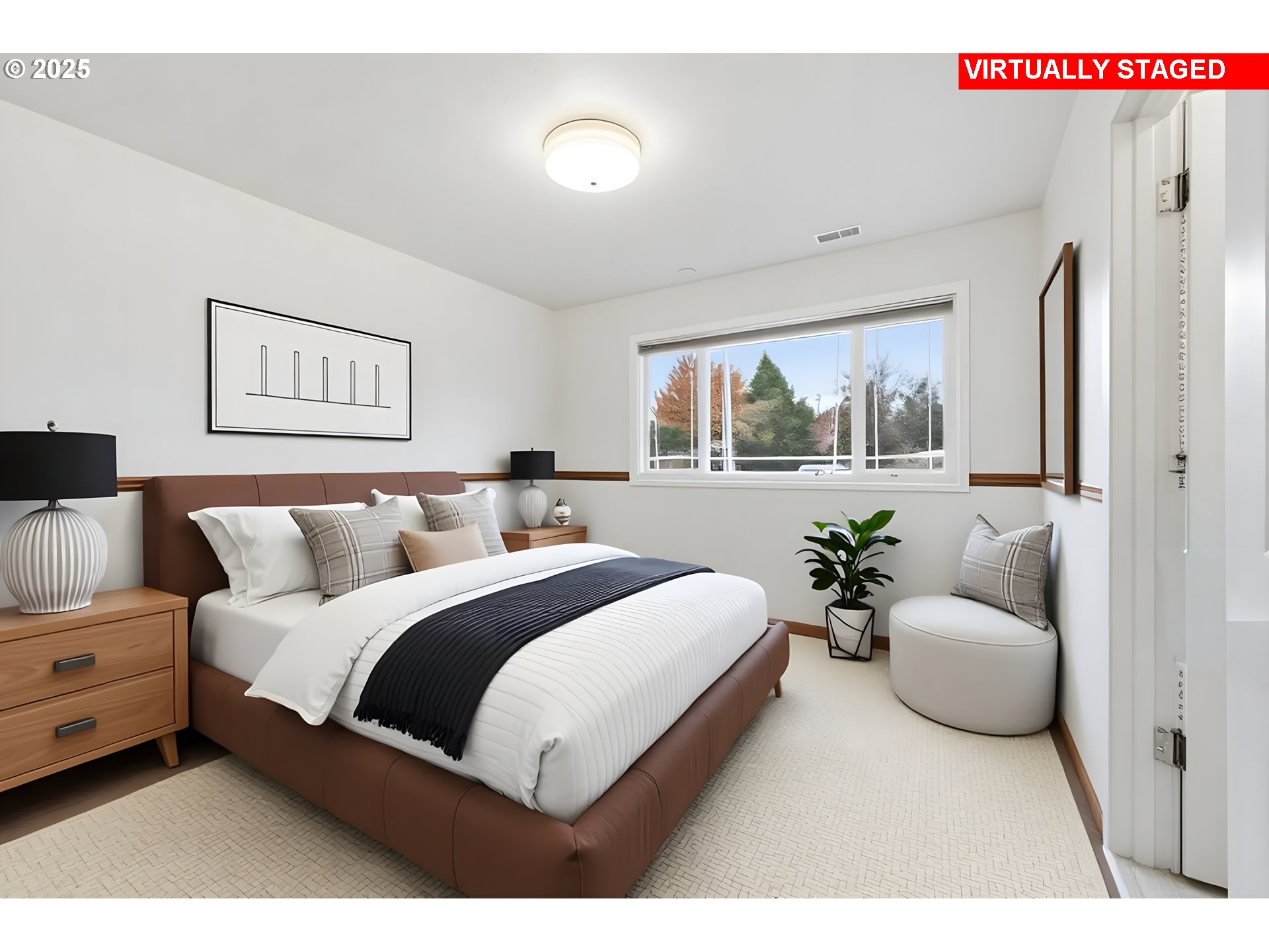 1920 Northeast View Court Gresham, OR 97030 - Photo 19 of 48 a bedroom with a bed and window