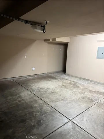 a view of a room with an empty space