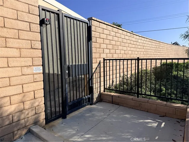 a view of backyard with small cabin