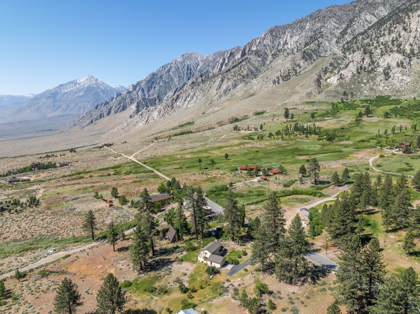 67 Willow Road Swall Meadows, CA 93514 - Photo 20 of 35 a view of a field with mountains in the background