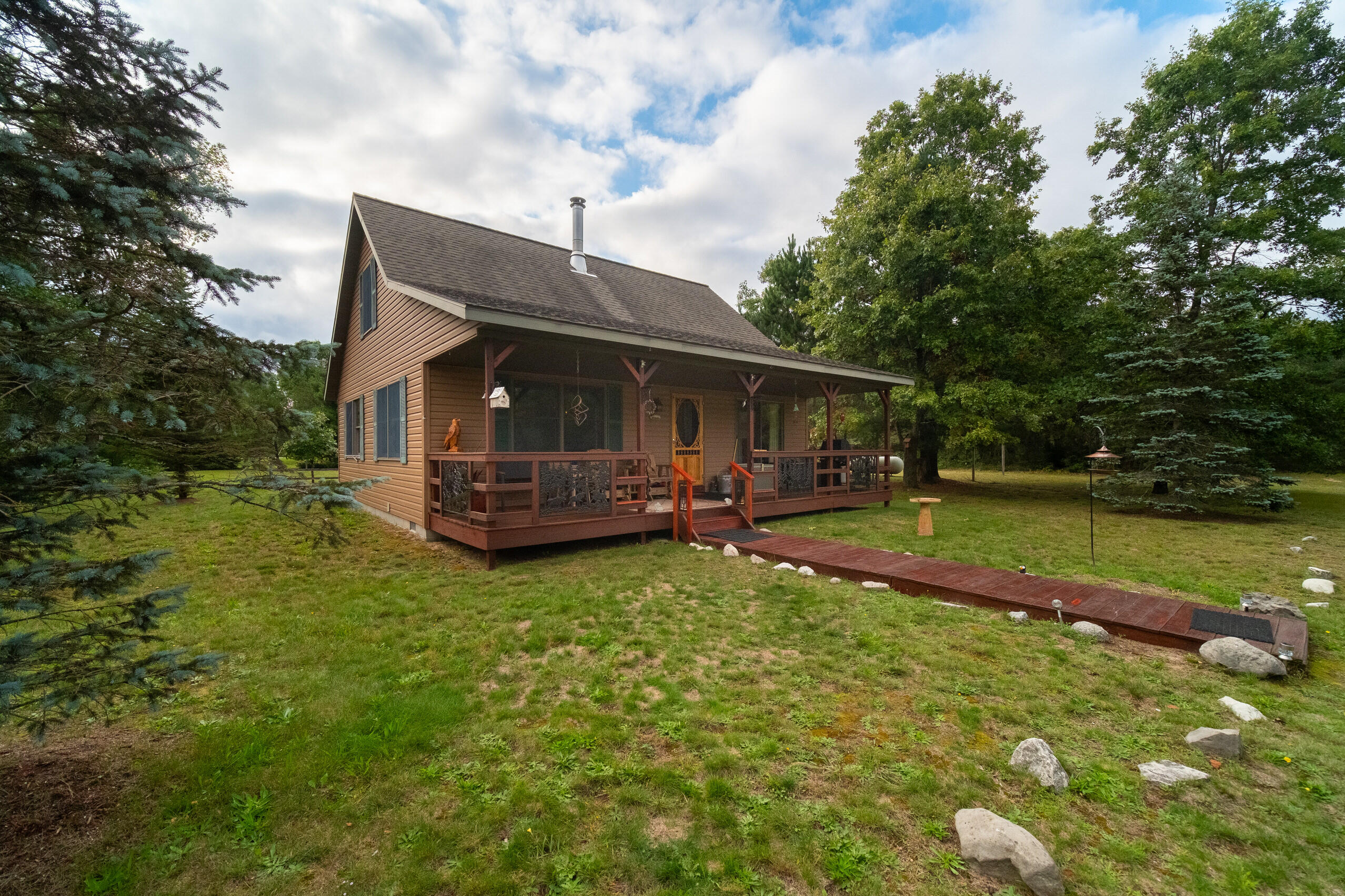 1345 Bosschem Road Wellston, MI 49689 - Photo 1 of 78 Turn key and fully furnished