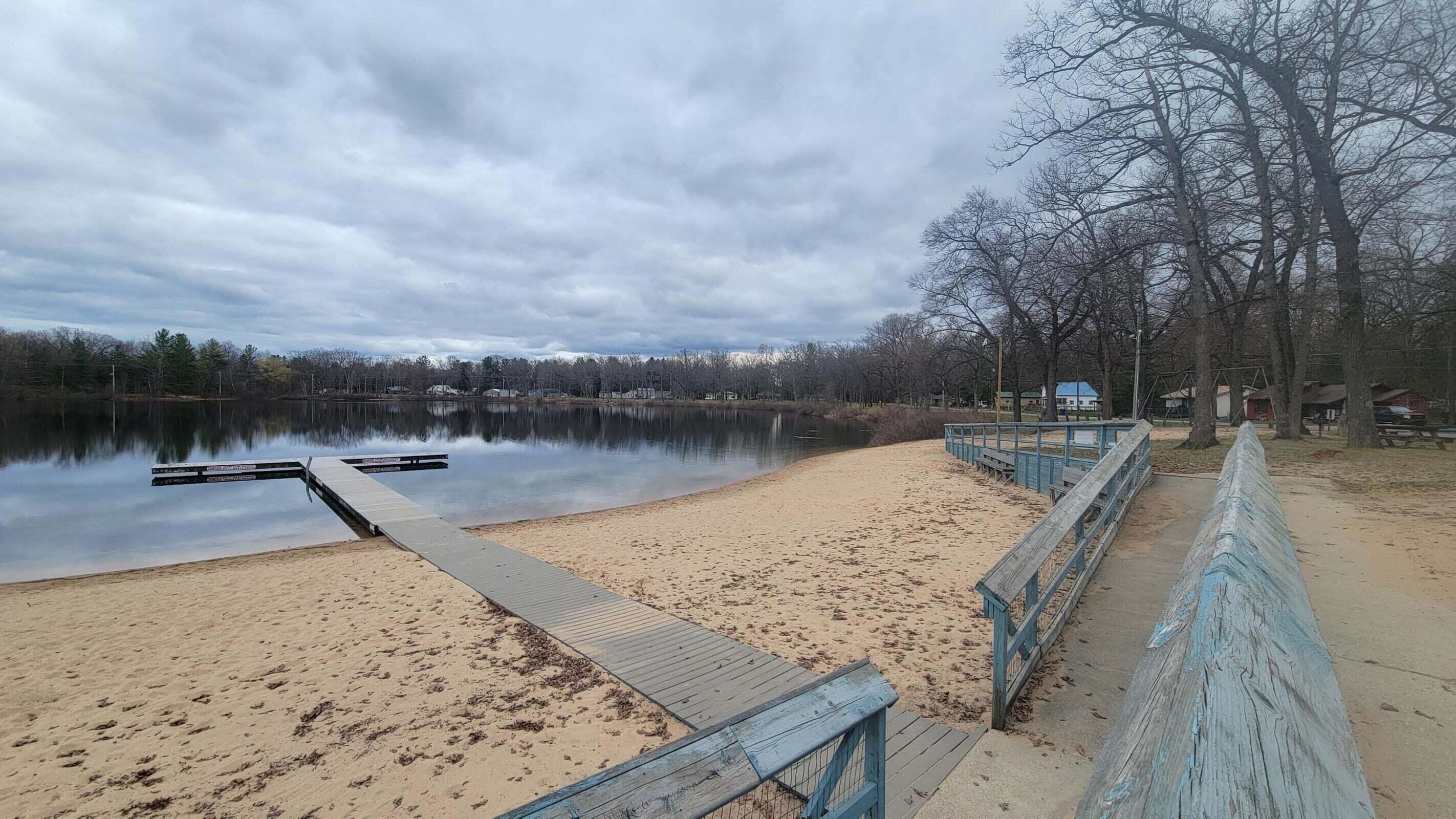1345 Bosschem Road Wellston, MI 49689 - Photo 55 of 78 Crystal Lake public beach