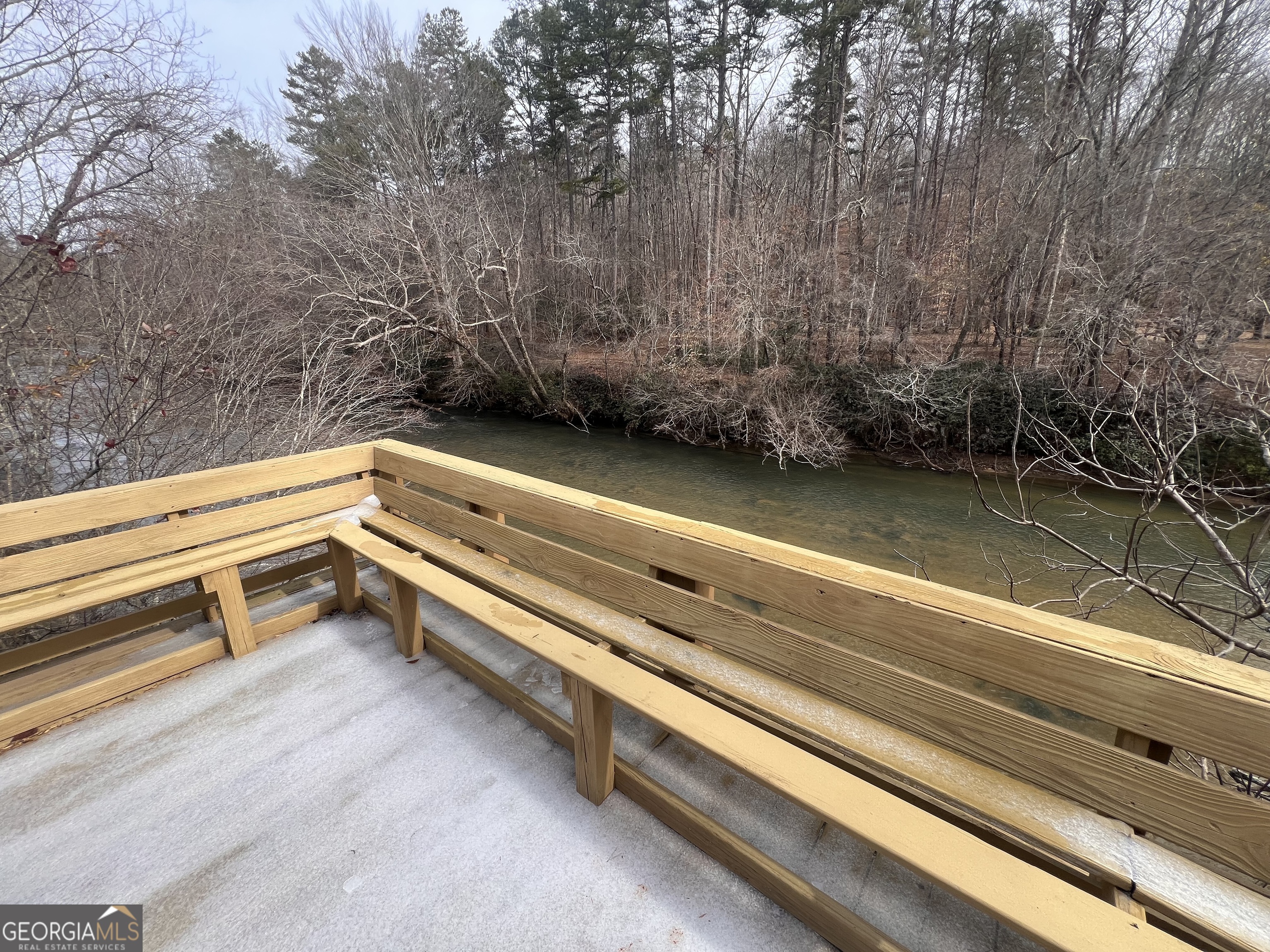 539 Falling Water Drive Demorest, GA 30535 - Photo 4 of 5 a view of backyard with mountain view and wooden floor
