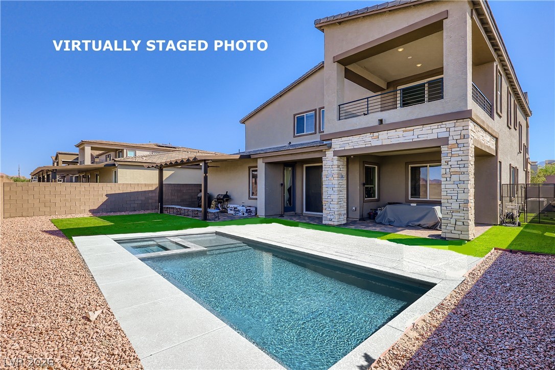 314 Robson Rdg Lane Henderson, NV 89015 - Photo 6 of 59 VIRTUALLY STAGED POOL
