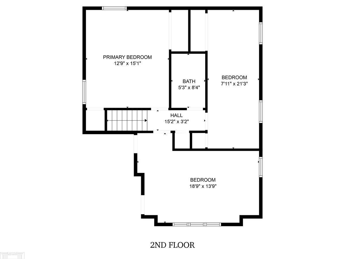 24 Devonshire Road Pleasant Ridge, MI 48069 - Photo 61 of 62 Floor Plan- 2nd