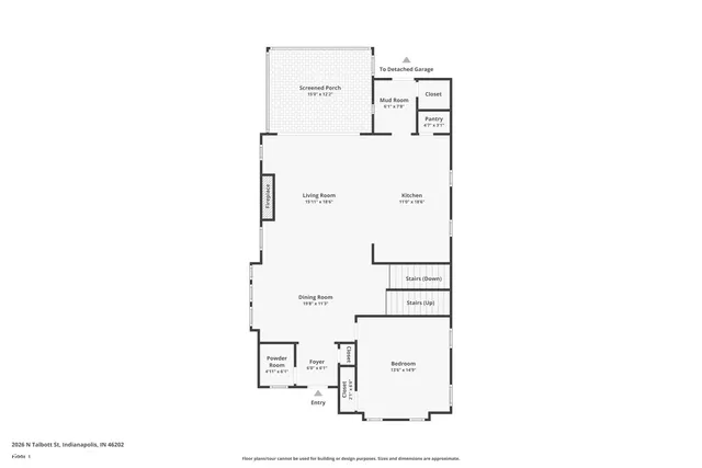 $920,000 | 2026 North Talbott Street, Indianapolis, IN 46202