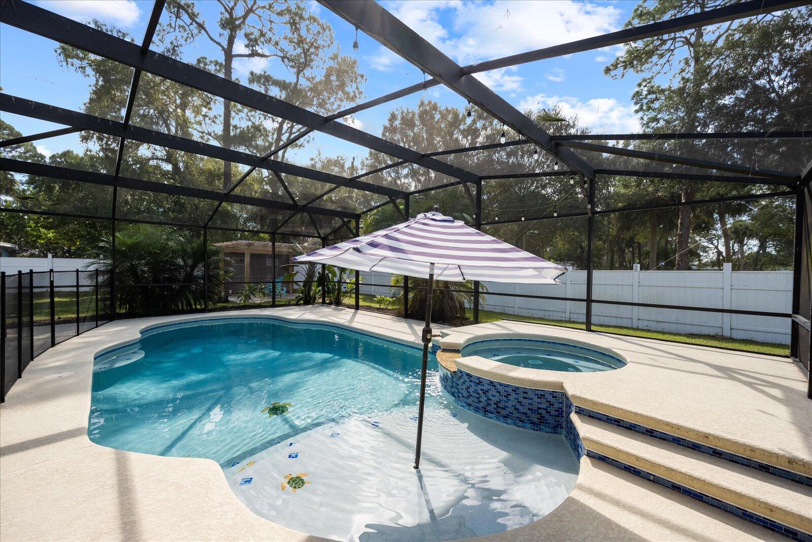 7503 Georges Road Fort Pierce, FL 34951 - Photo 35 of 60 Salt System Pool