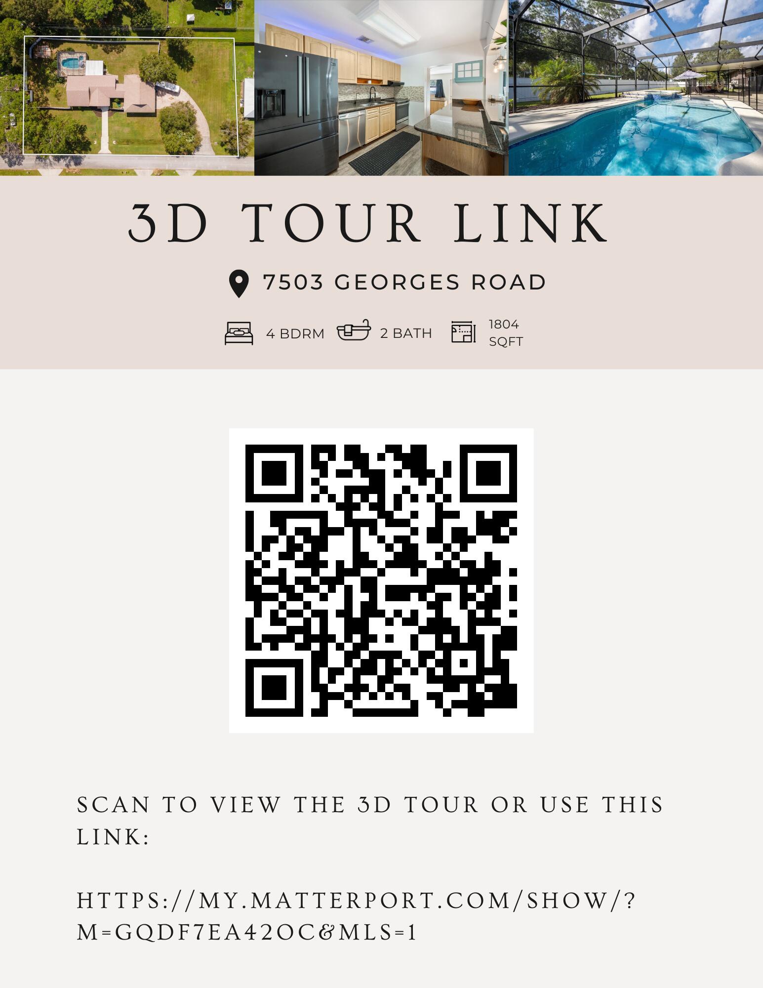 7503 Georges Road Fort Pierce, FL 34951 - Photo 60 of 60 3D Tour Link