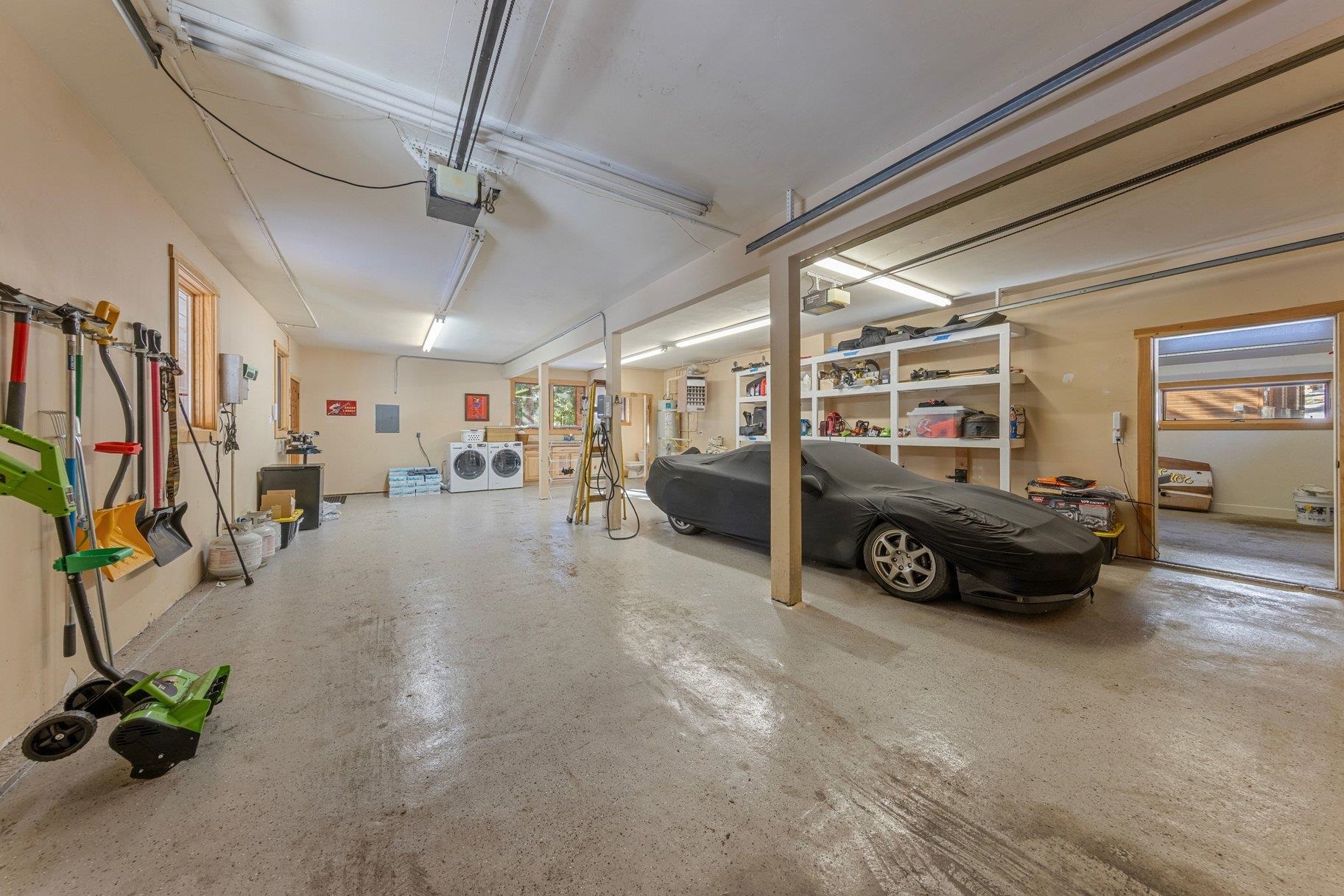 6442 Donner Road Tahoe Vista, CA 96148 - Photo 21 of 28 a view of parking garage with cars