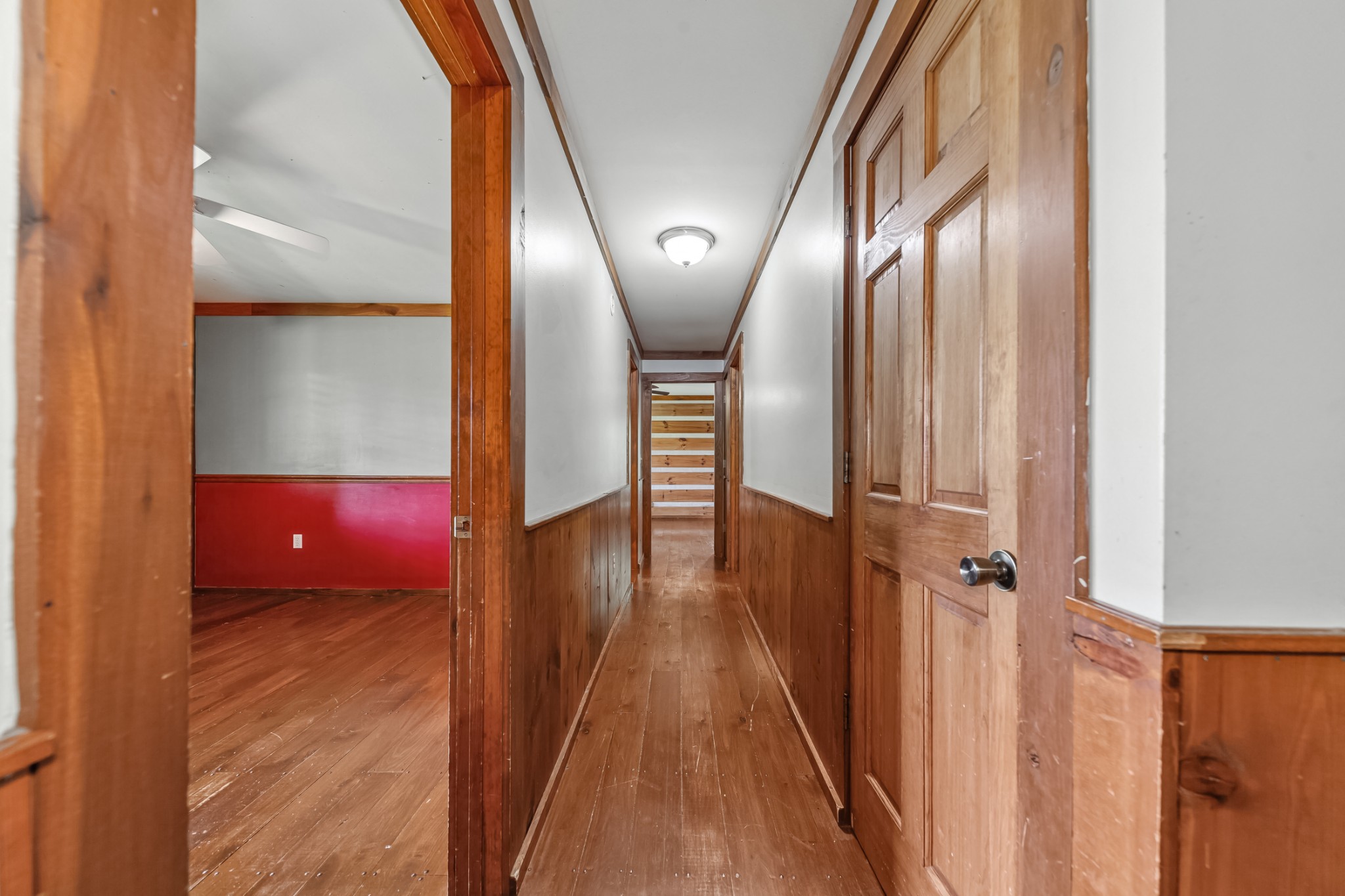 2151 Maysville Road Dickson, TN 37055 - Photo 52 of 98 a view of a hallway with wooden floor