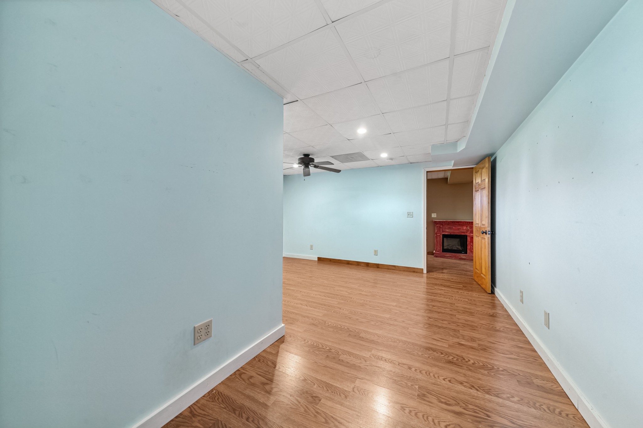2151 Maysville Road Dickson, TN 37055 - Photo 78 of 98 a view of an empty room with wooden floor