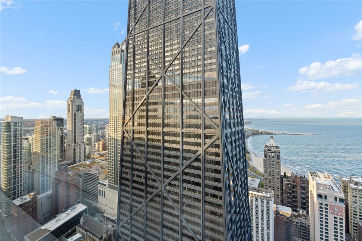 180 East Pearson Street, Unit 4002 Chicago, IL 60611 - Photo 37 of 40 a view of a city with tall buildings