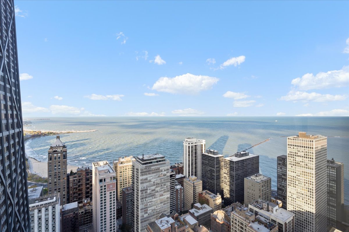 180 East Pearson Street, Unit 4002 Chicago, IL 60611 - Photo 39 of 40 a city view with tall buildings