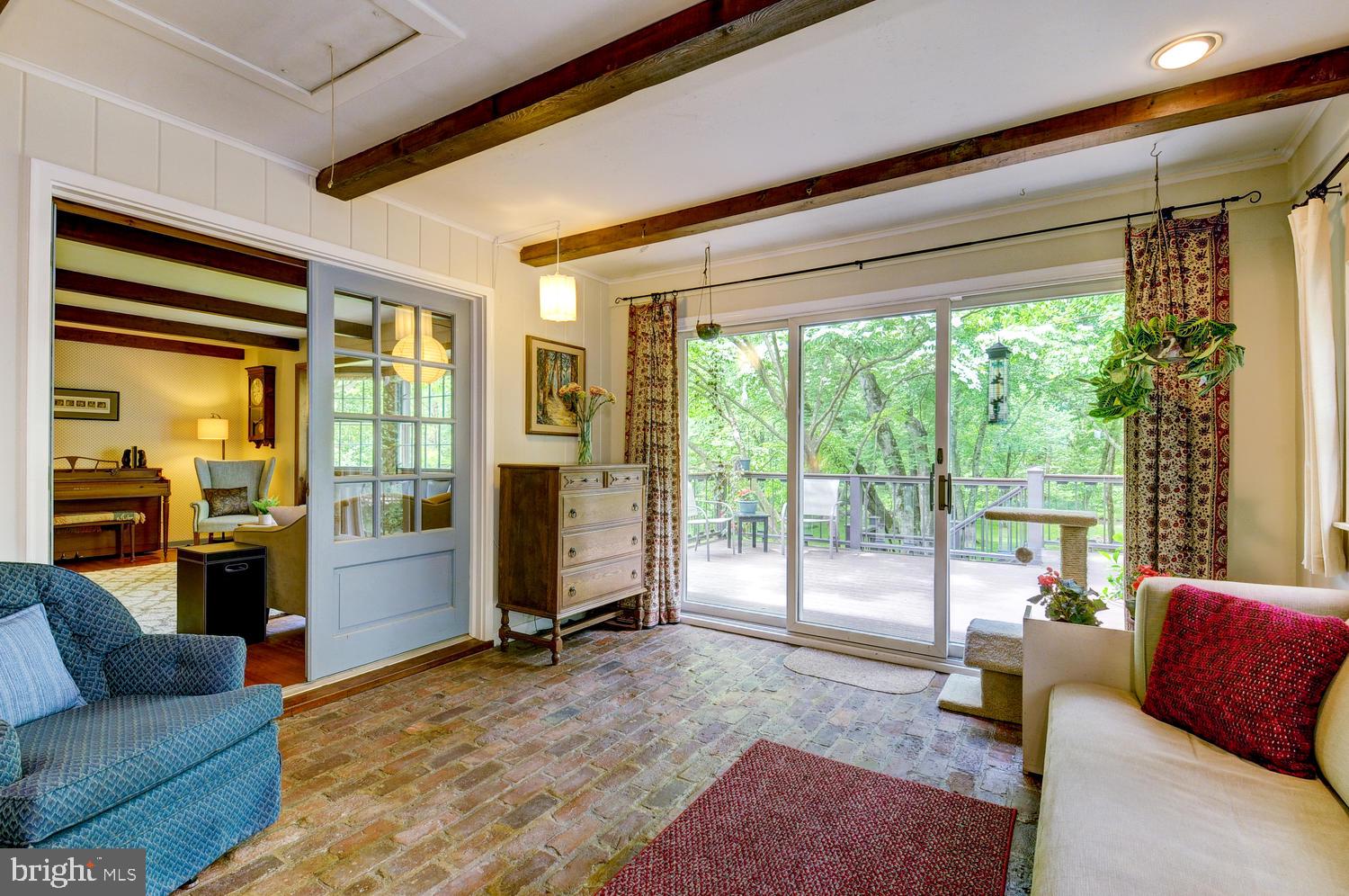 136 Cranbury Road Princeton Junction, NJ 08550 - Photo 18 of 40 Sun Room Sun Room open to Deck