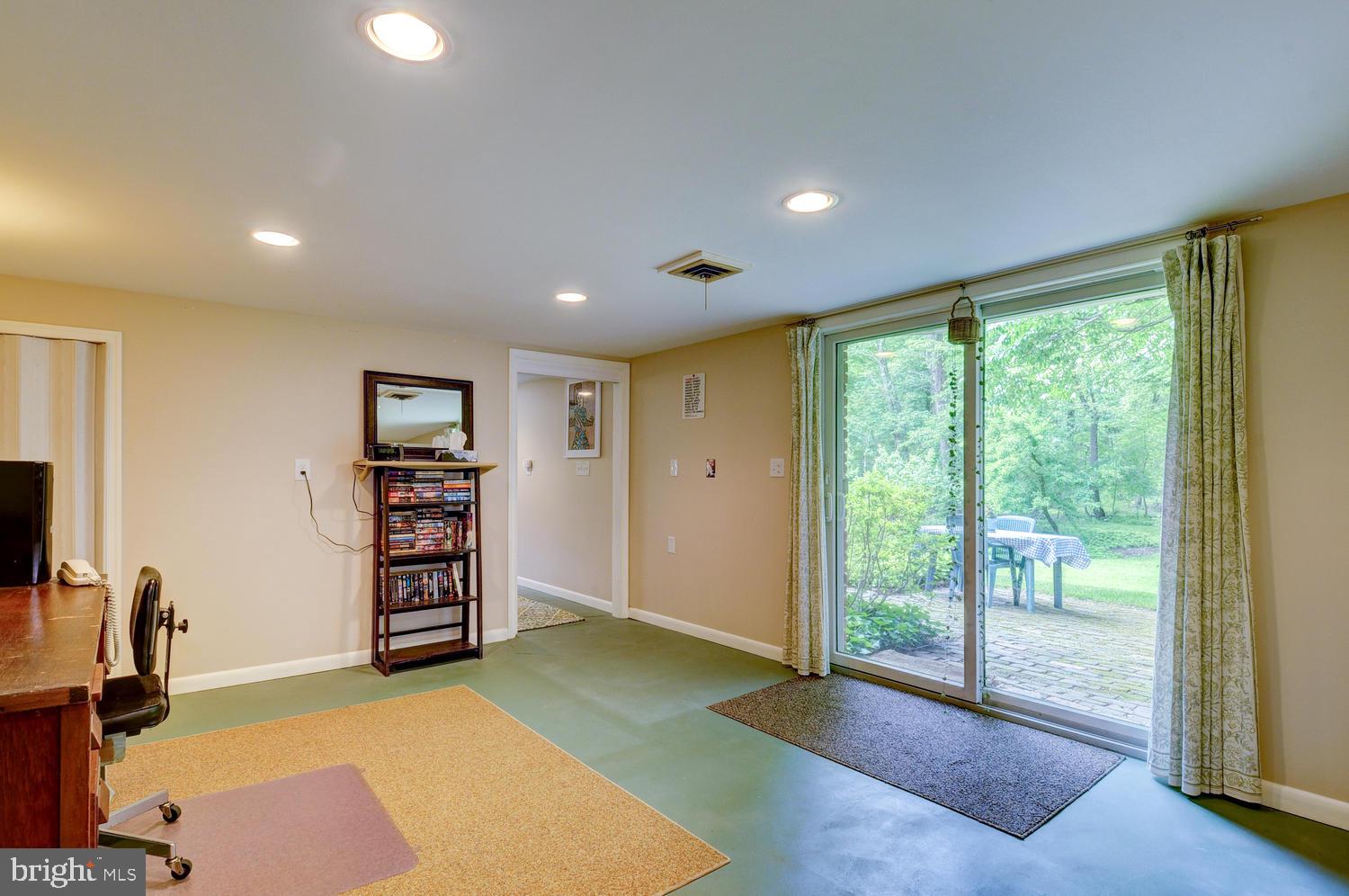 136 Cranbury Road Princeton Junction, NJ 08550 - Photo 32 of 40 Walk-Out Basement overlooking Patio