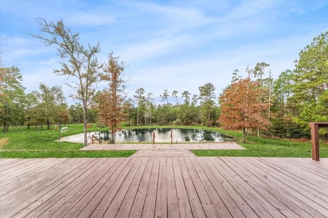 a view of an outdoor space yard and entertaining space